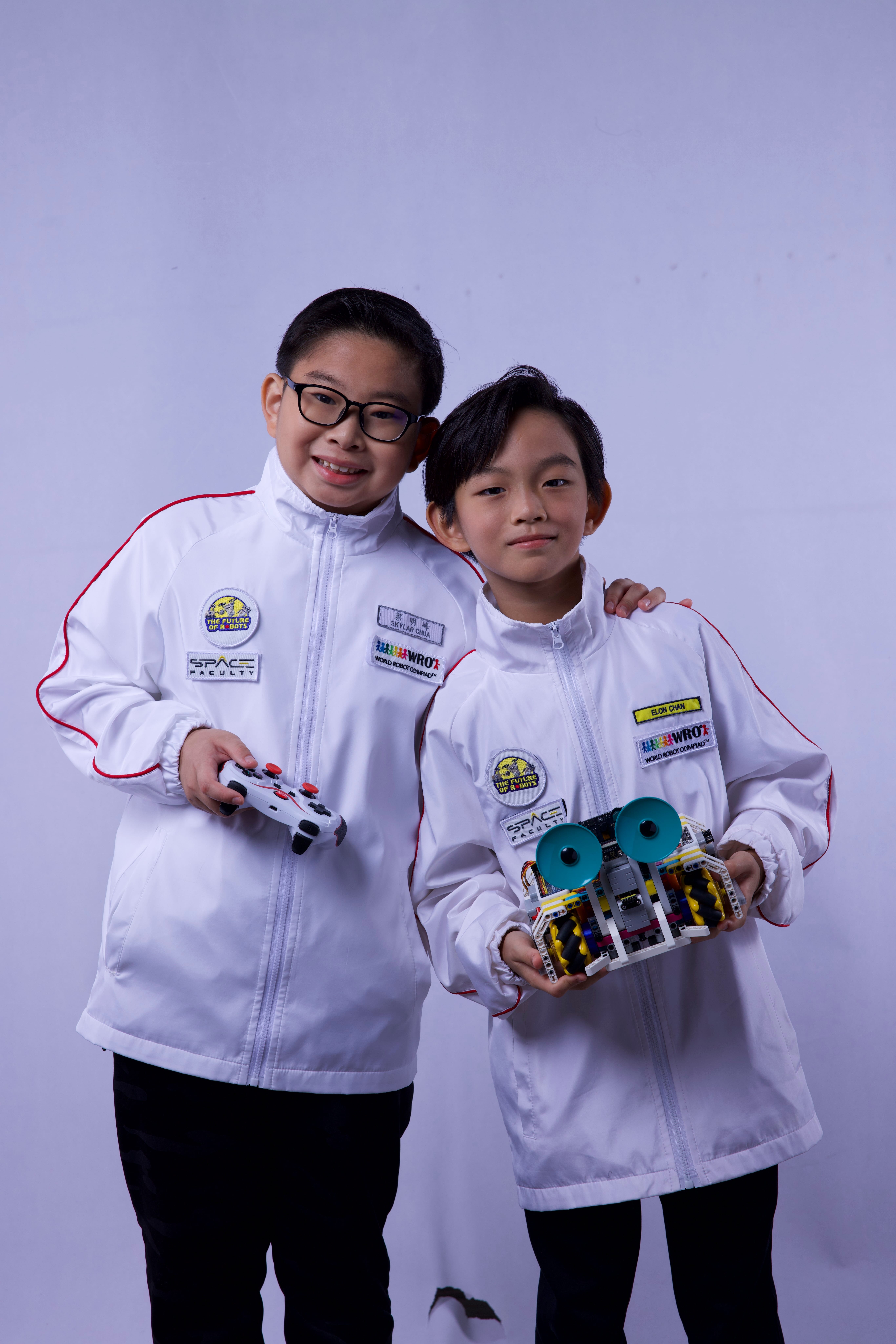 Skylar Chan + Elon Chua: Students